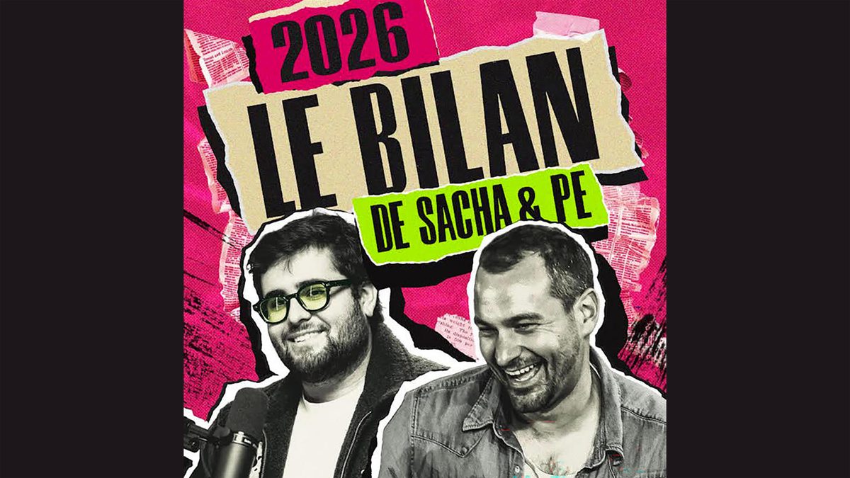 Poster: 2026, le bilan ! Mieux vaut en rire (Sacha & PE) with Le bilan de Sacha et PE & Sacha Ferra, Mons