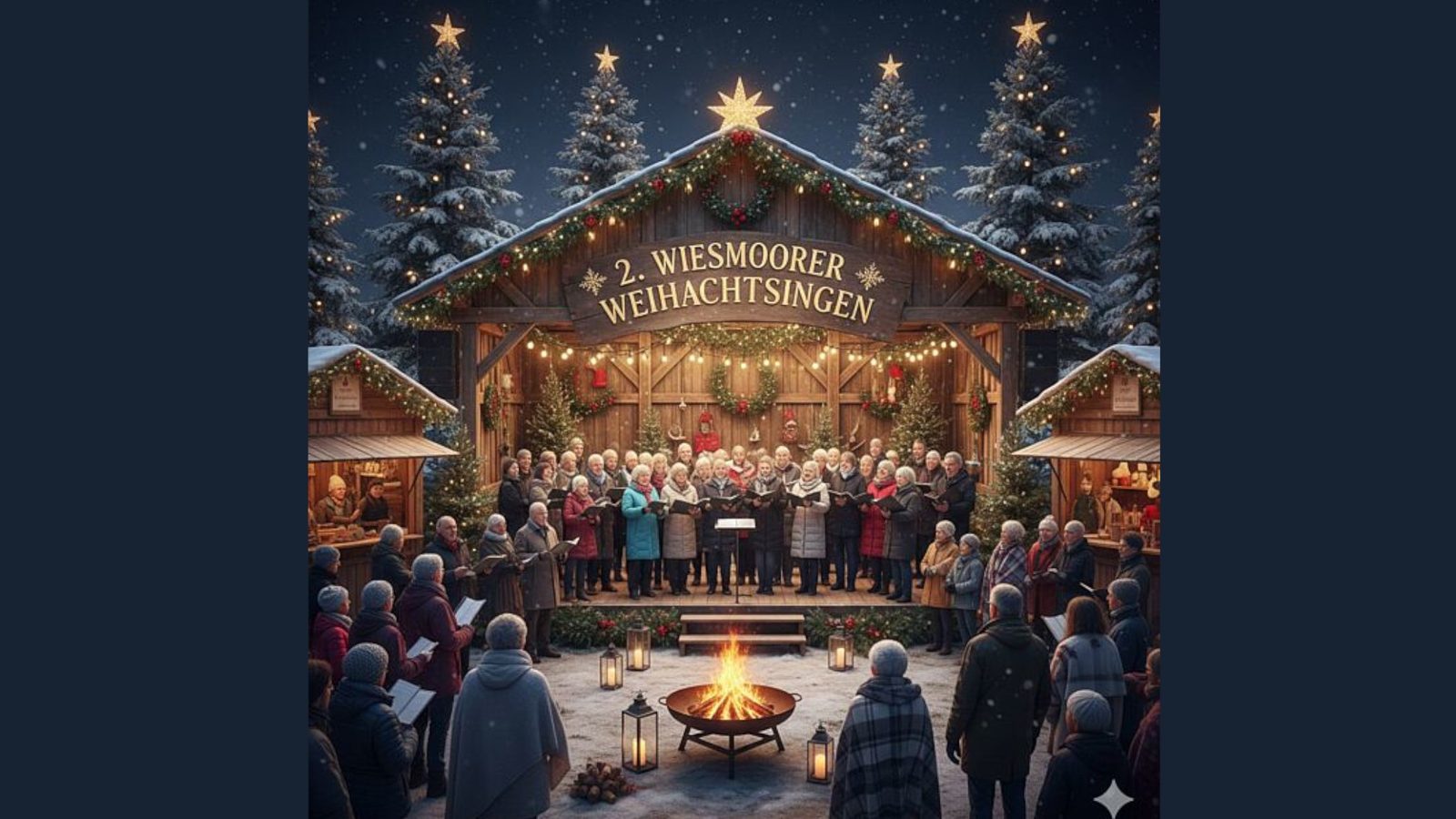 Poster: 2. Wiesmoorer Weihnachtssingen, Aurich