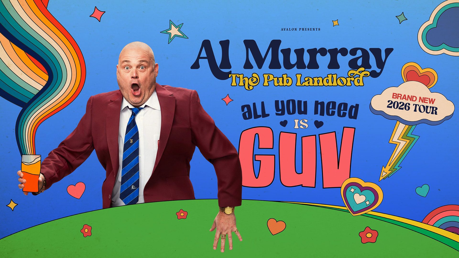 Poster: Al Murray - All You Need Is Guv, Eastbourne