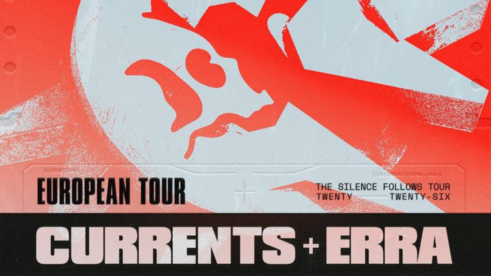 Poster: Erra + Currents with Caskets & Aviana, Utrecht