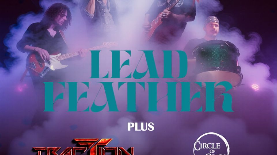 Poster: Leadfeather + Traction + Circle Of Origin, Cannock