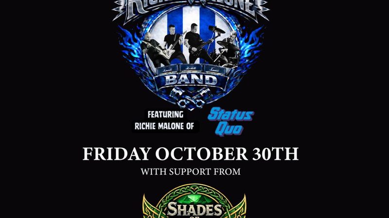 Poster: The Richie Malone Band, Portlaoise