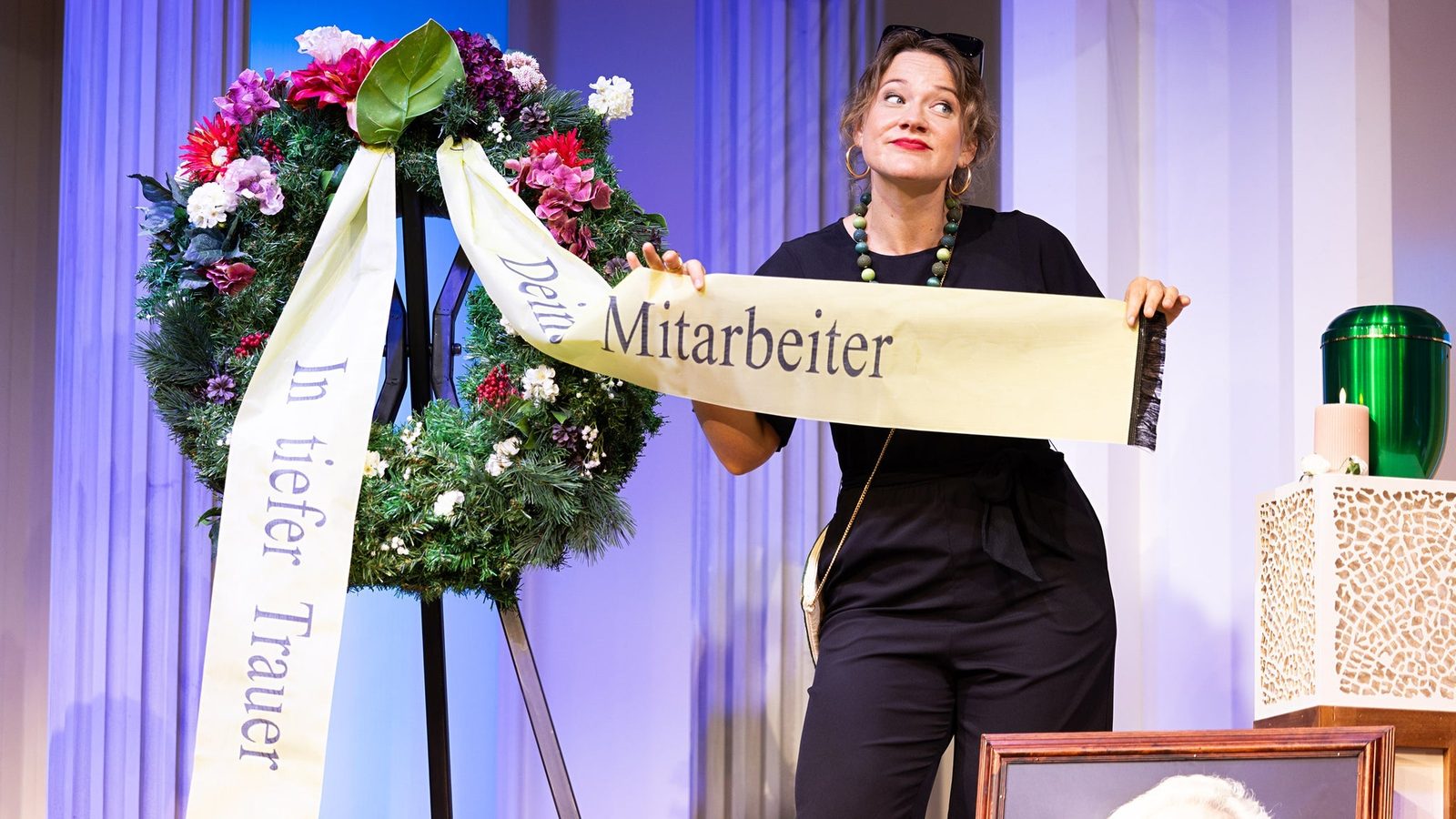 Poster: Kalter weißer Mann with Verdener Theaterabonnement, Verden