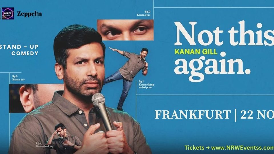 Poster: Kanan Gill live in Frankfurt, Frankfurt am Main