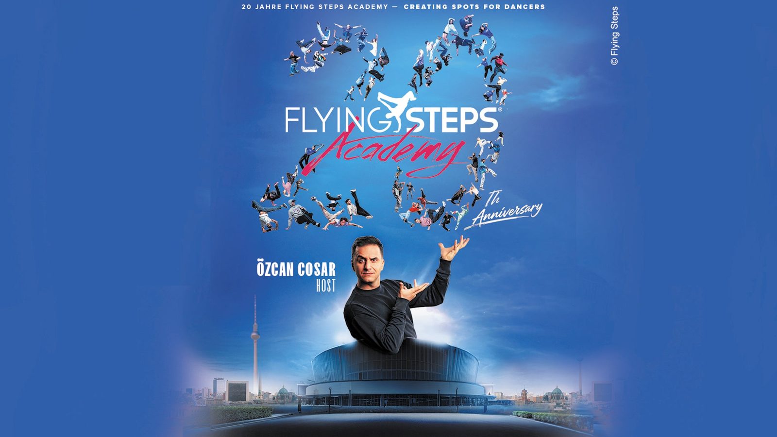 Poster: 20 Jahre Flying Steps Academy, Berlin