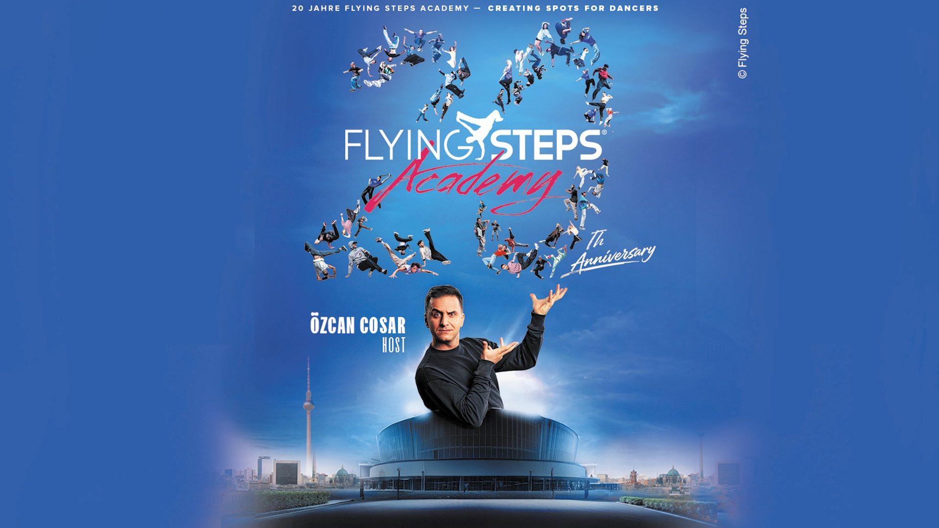 Poster: 20 Jahre Flying Steps Academy, Berlin