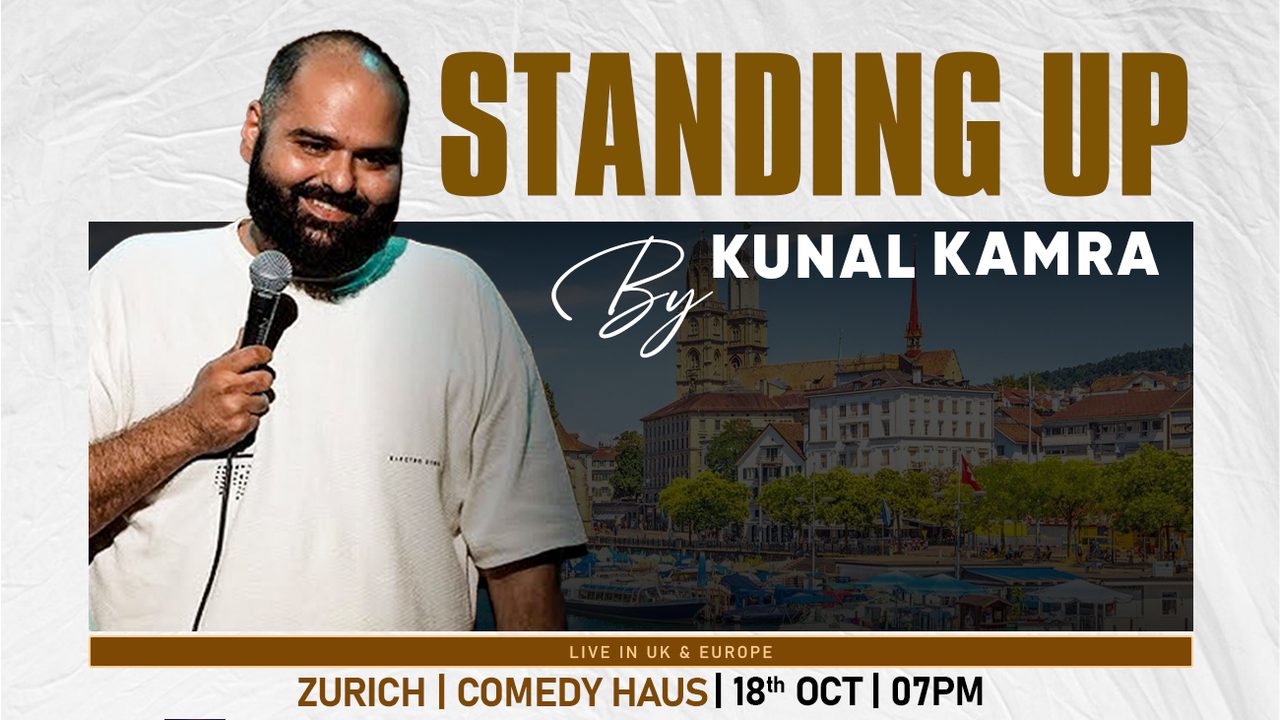 Poster: Kunal Kamra - Live in Zurich, Zürich