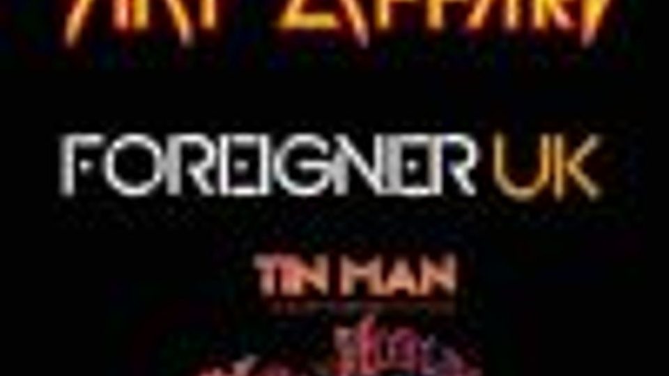 Poster: Shef Leppard, Foreigner UK & Tin Man presents War of the Worlds, Nuneaton