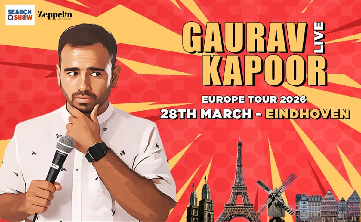 Poster: Gaurav Kapoor - Live in Eindhoven, Eindhoven