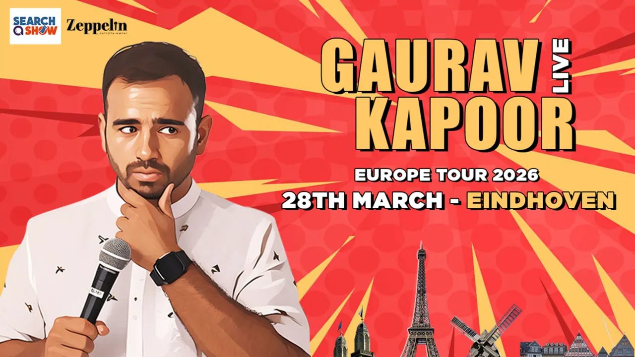 Poster: Gaurav Kapoor - Live in Eindhoven, Eindhoven