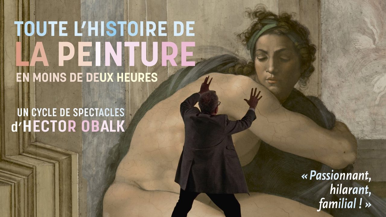 Poster: Toute l'Histoire de la Peinture with Hector Obalk, Brussels