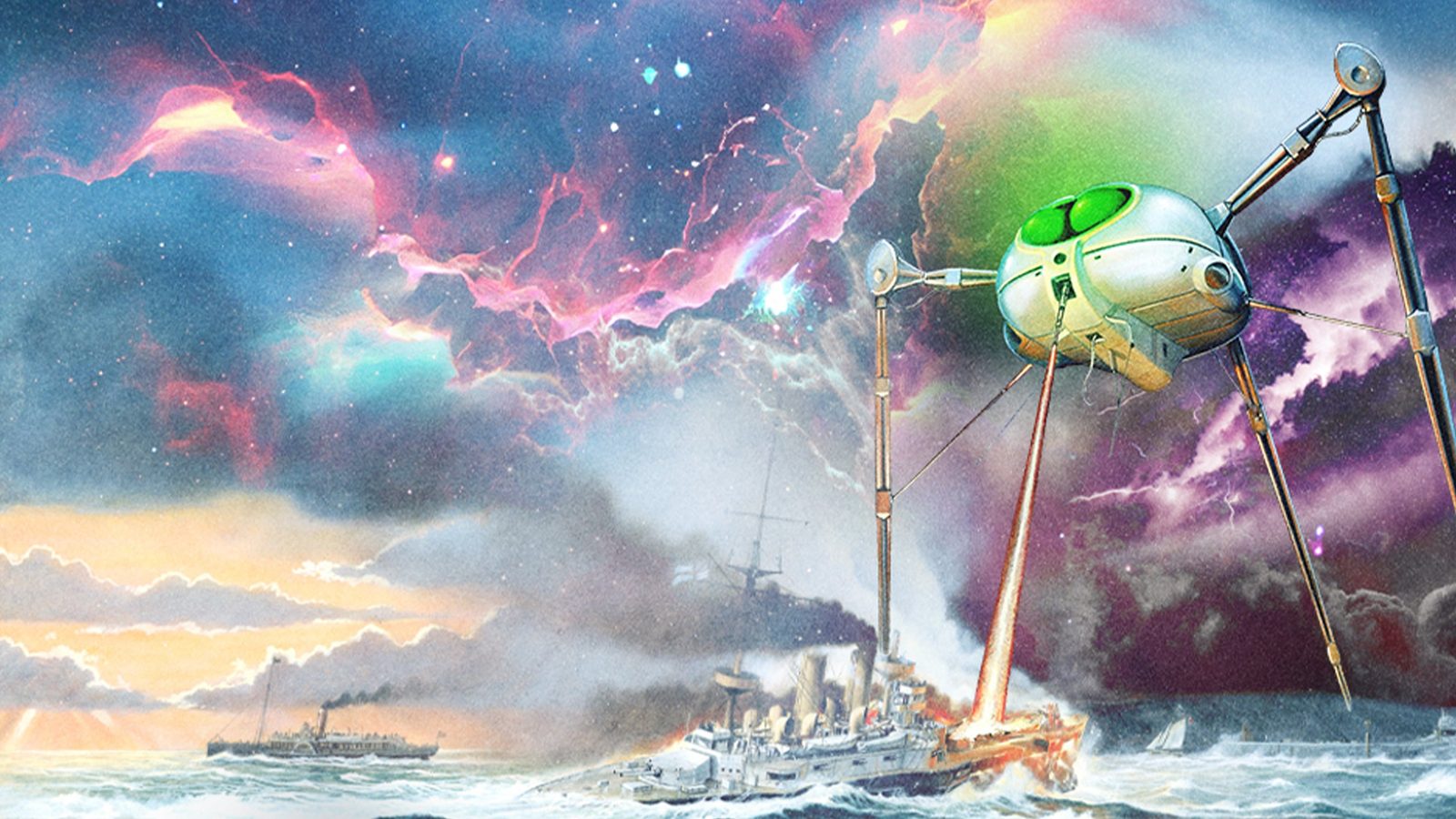 Poster: Jeff Wayne's Musical Version of The War of The Worlds with Jeff Wayne's the War of the Worlds, Newcastle upon Tyne