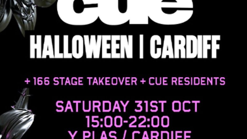 Poster: CUE HALLOWEEN, Cardiff