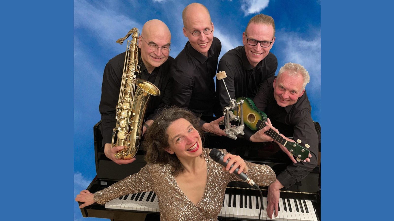 Poster: Klunkers Fieftett / Jazz, Platt, Döntjes, Wildeshausen