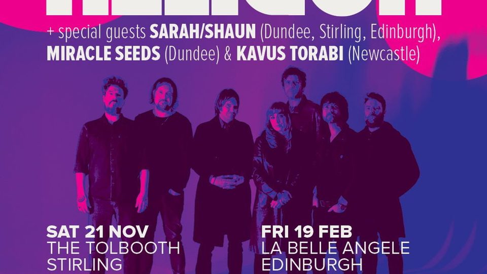 Poster: Renegade Communications presents Helicon + special guest Kavus Torabi, Newcastle upon Tyne
