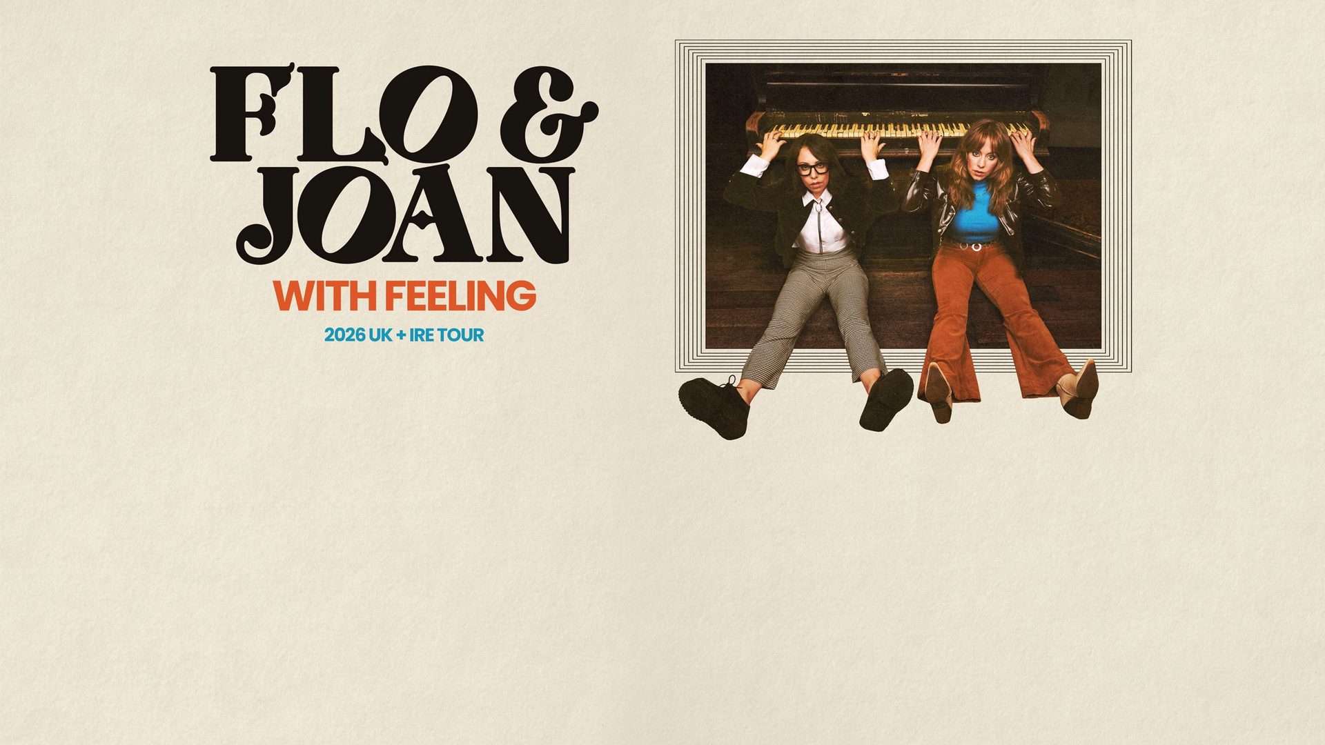 Poster: Flo & Joan - With Feeling with Flo and Joan, Brighton