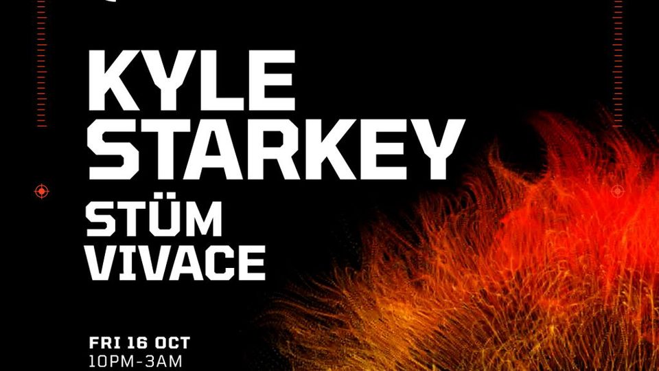 Poster: Nightvision presents: Kyle Starkey, STÜM, Vivace // Aberdeen, Aberdeen