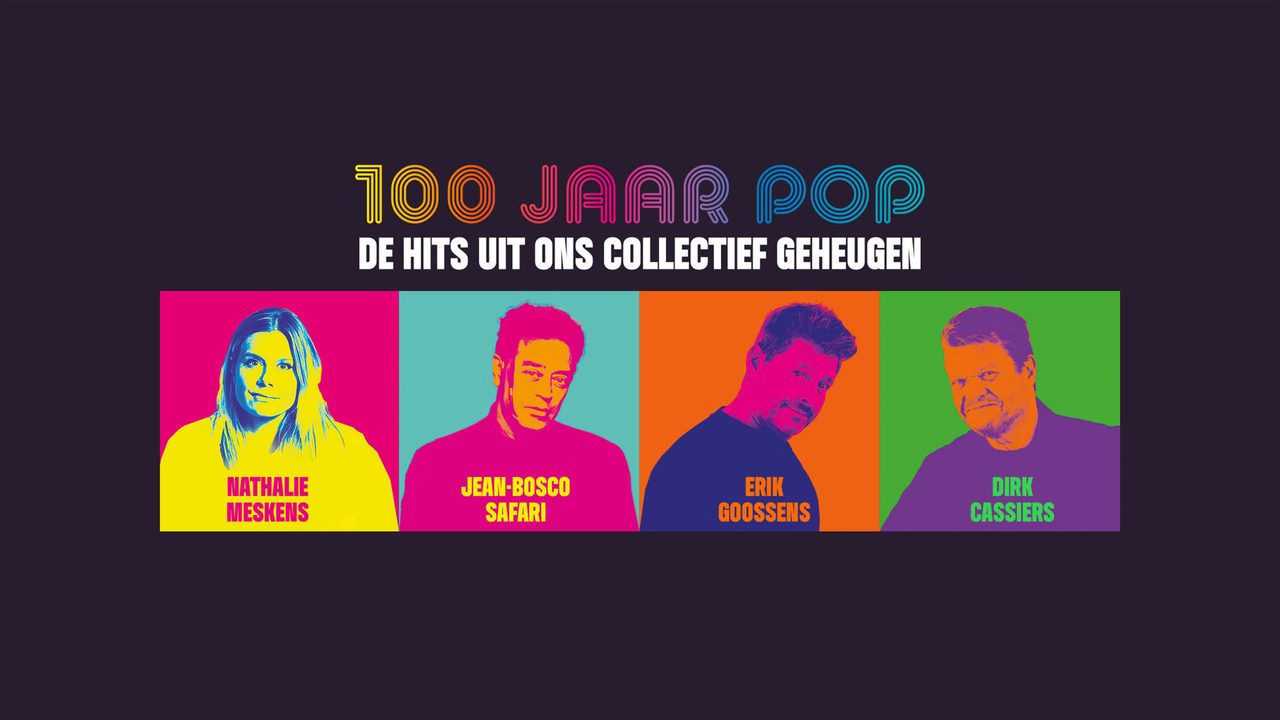 Poster: 100 jaar pop, Antwerp