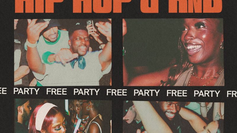 Poster: A Night of Hip-Hop & RnB (Free Party) with Club Nights @ The Jazz Cafe, London