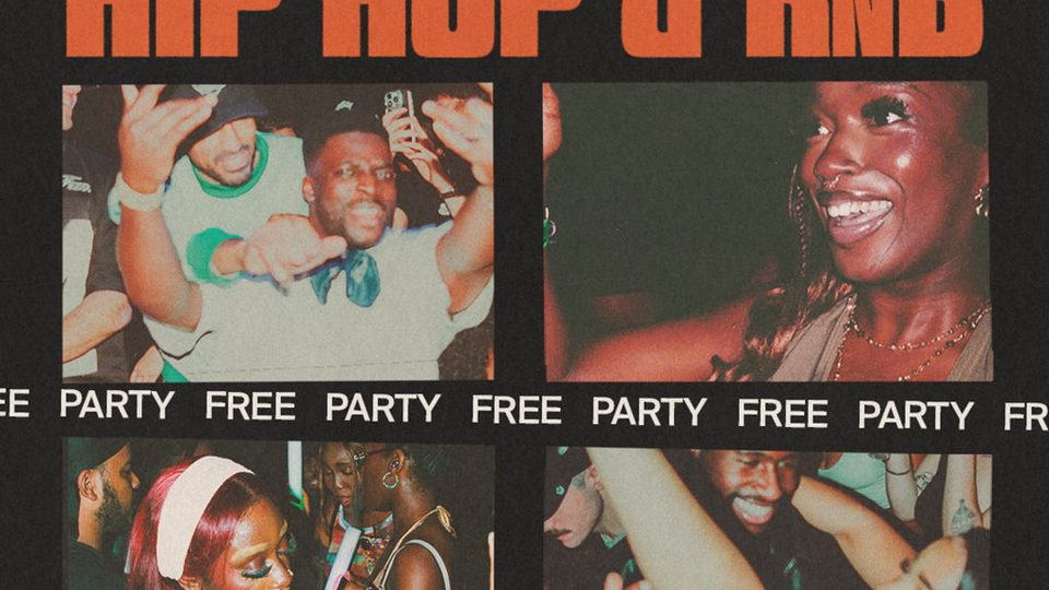 Poster: A Night of Hip-Hop & RnB (Free Party) with Club Nights @ The Jazz Cafe, London