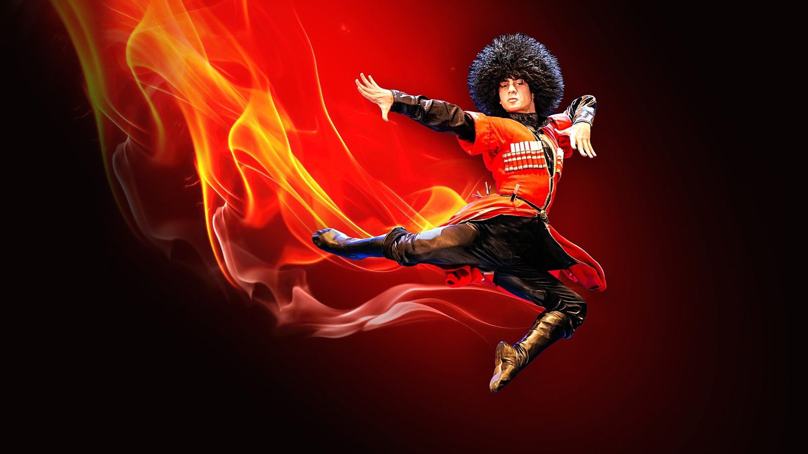 Poster: ROYAL NATIONAL BALLETT - FIRE OF GEORGIA, Bremen