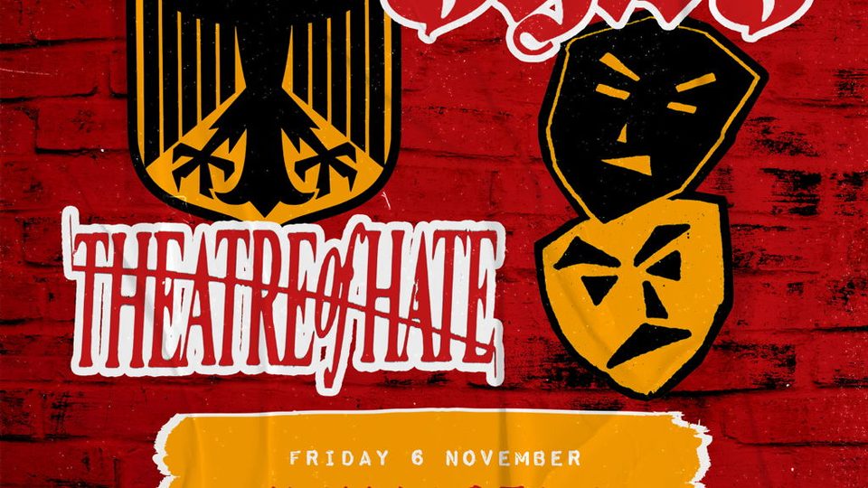 Poster: The Skids / Theatre Of Hate, Newcastle upon Tyne