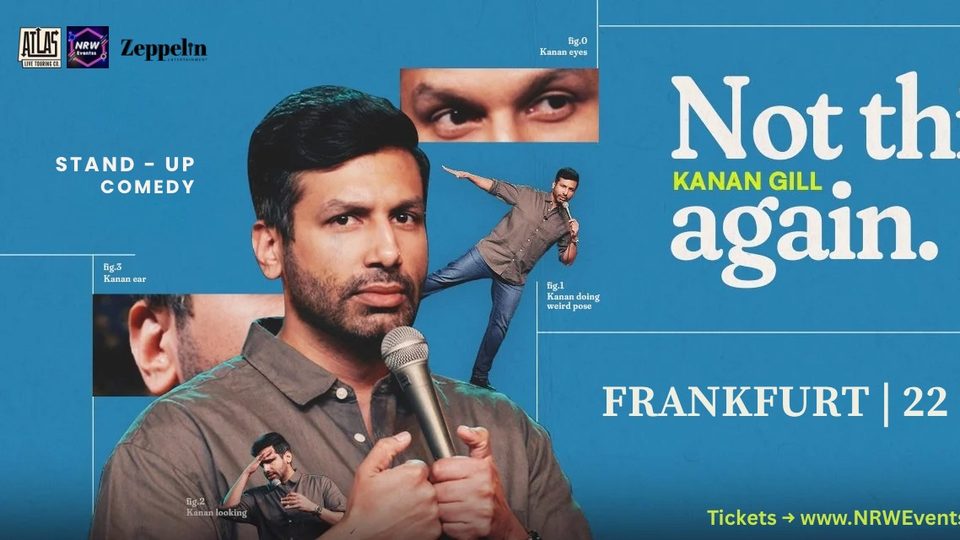 Poster: Kanan Gill live in Frankfurt, Frankfurt am Main
