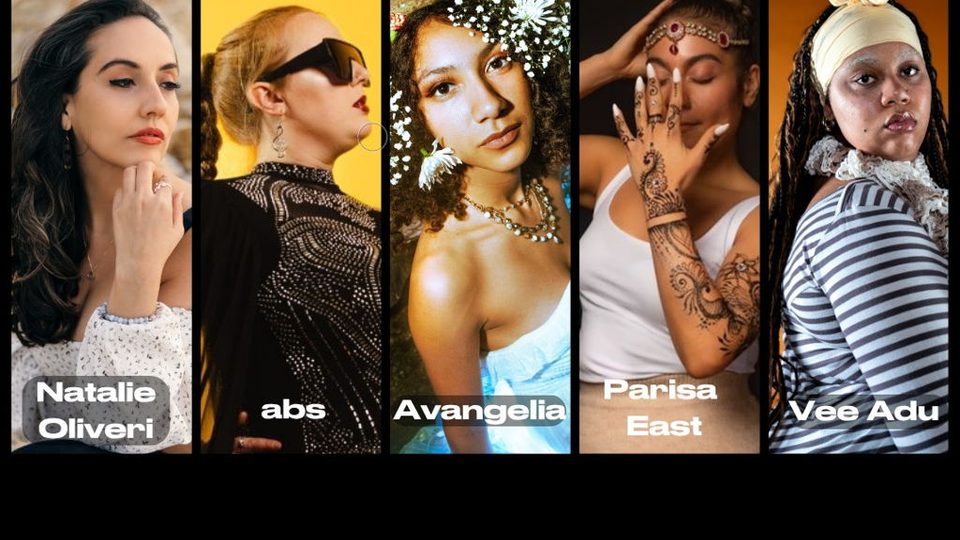 Poster: Global Soul - Live: Ivana June, Gaïa, Lina Nikol, Tayah & Marzena, London