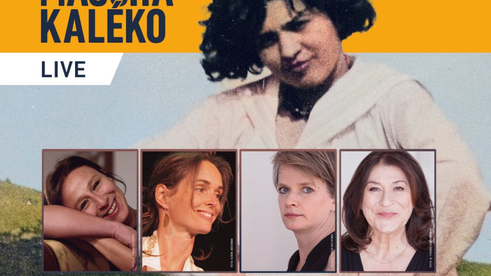 Poster: Etta Scollo Trio & Eva Mattes - Ein Abend für Mascha Kaléko, Osterholz-Scharmbeck