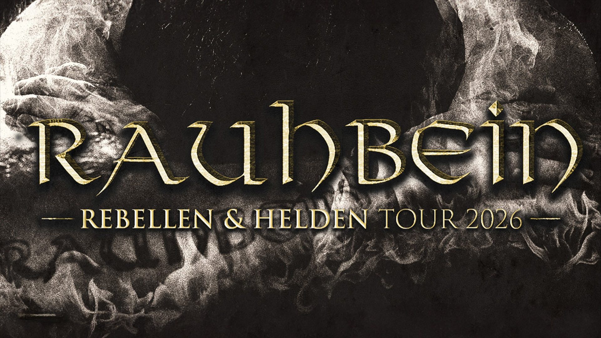 Poster: Rauhbein & special guest - Rebellen & Helden Tour 2026, Flensburg