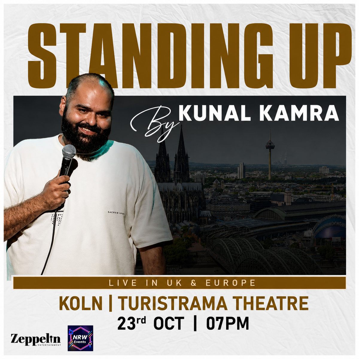 Poster: Kunal Kamra in Köln, Köln