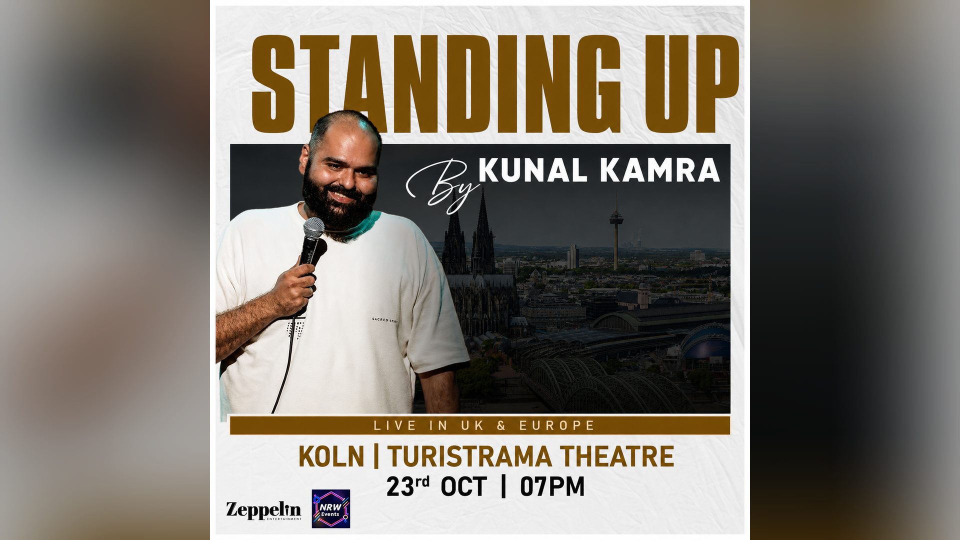Poster: Kunal Kamra in Köln, Köln
