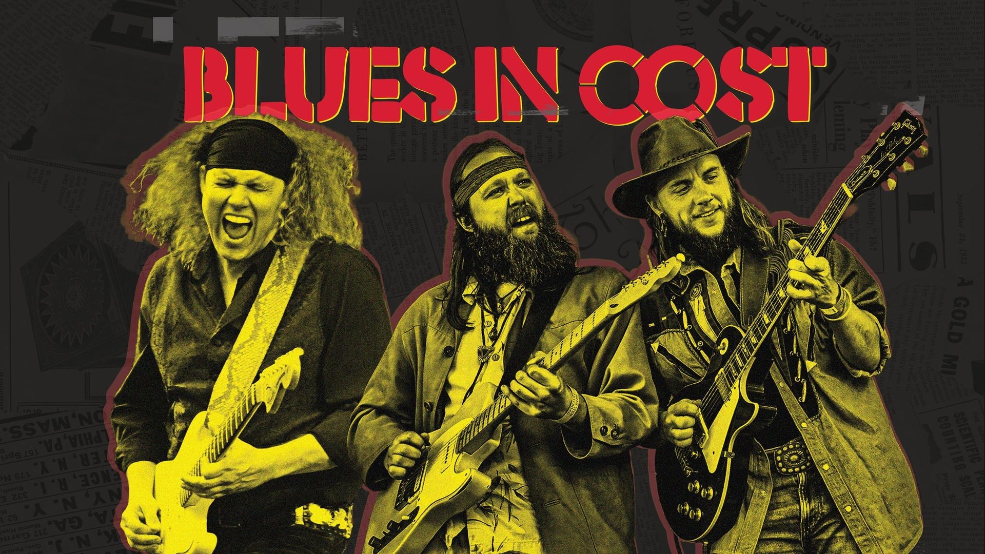 Poster: Blues In Oost : Julian Sas & Leif De Leeuw with Leif de Leeuw Band, Amsterdam