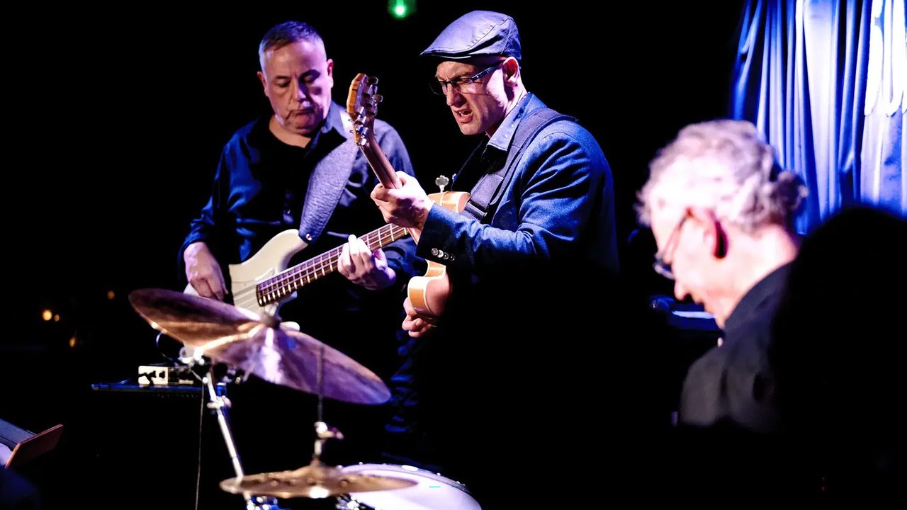 Poster: PETE ROTH Trio feat. BILL BRUFORD on drums, Verviers