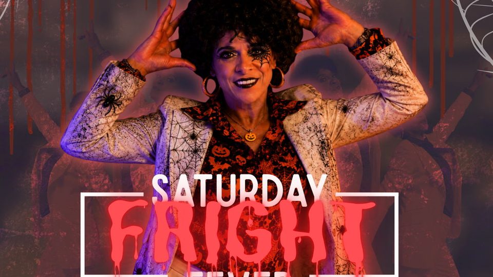 Poster: Saturday Fright Fever with DJ Carolyn Stewart, Belfast