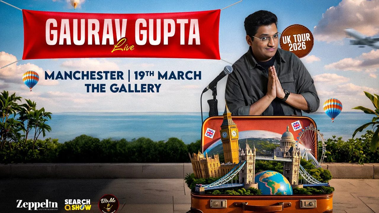 Poster: Gaurav Gupta – Live in Manchester, Manchester