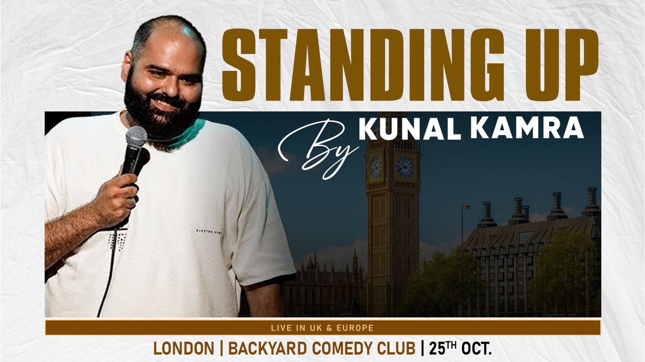 Poster: Kunal Kamra - Live in London (2nd Show), London