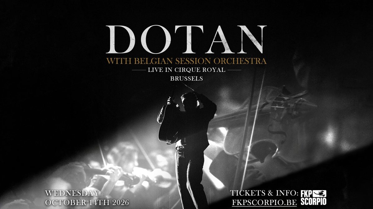 Poster: Dotan, Brussels