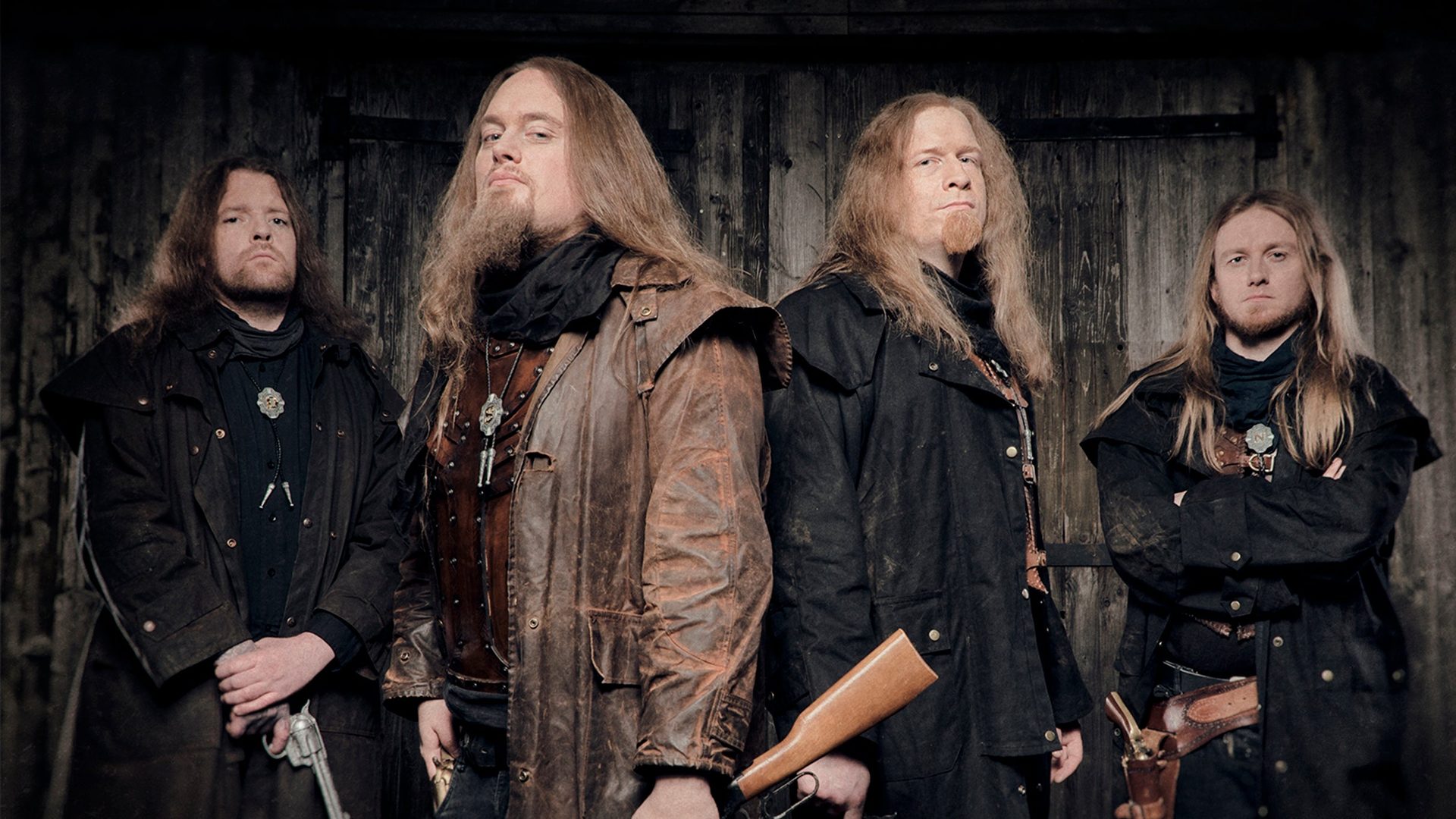 Poster: Orden Ogan + Ensiferum + Angus McSix, Haarlem