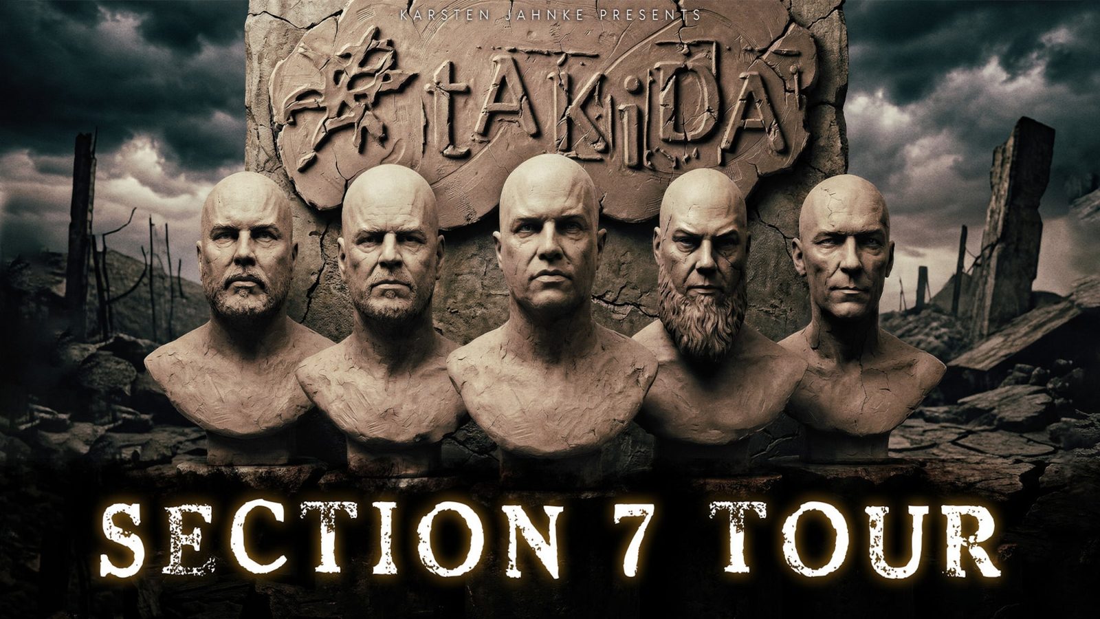 Poster: tAKiDA - SECTION 7 TOUR, Aurich