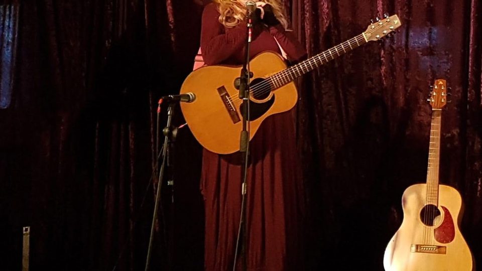 Poster: Vicky Clayton sings the songs of Sandy Denny, Stockport