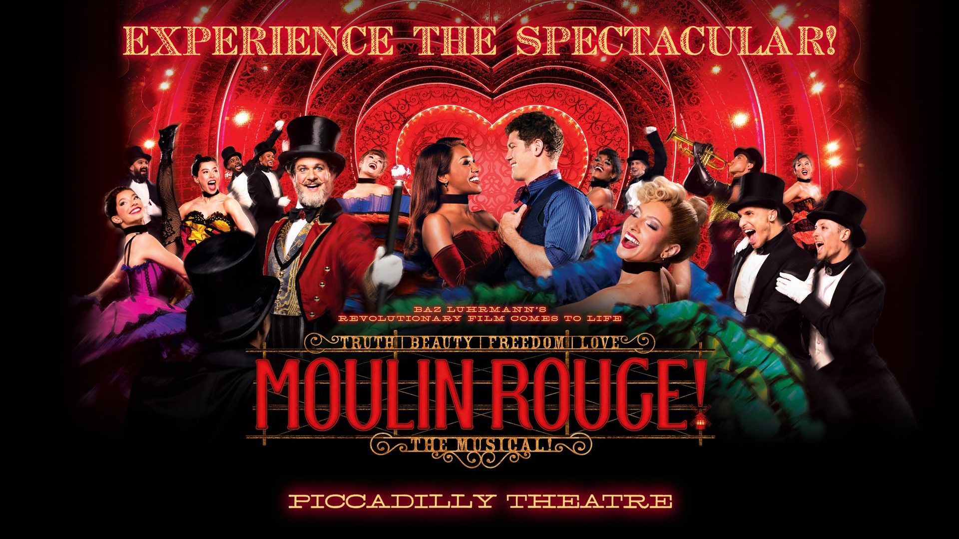 Poster: Moulin Rouge The Musical, London
