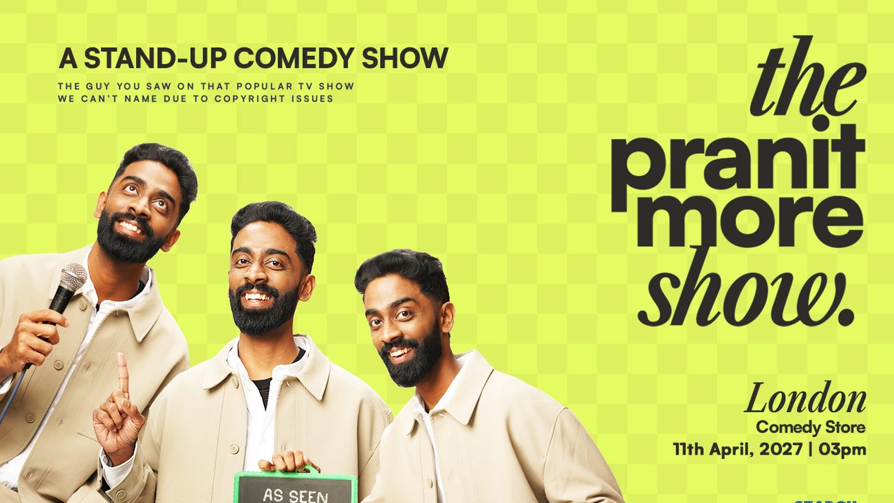 Poster: Pranit More - Live in London, London