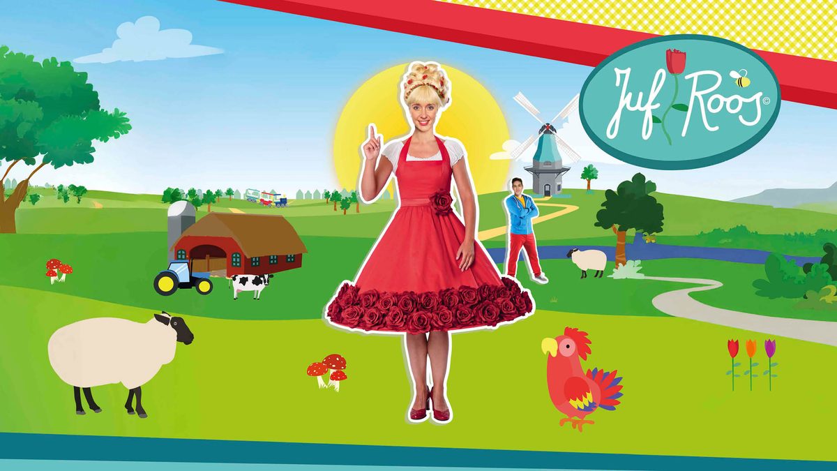 Poster: Juf Roos gaat op vakantie, Antwerp