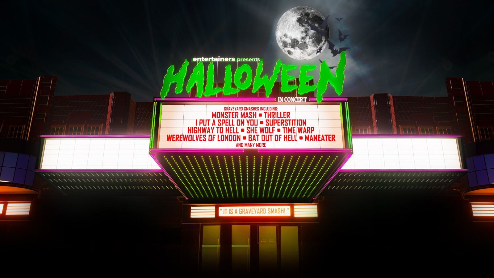 Poster: Halloween in Concert, Sheffield
