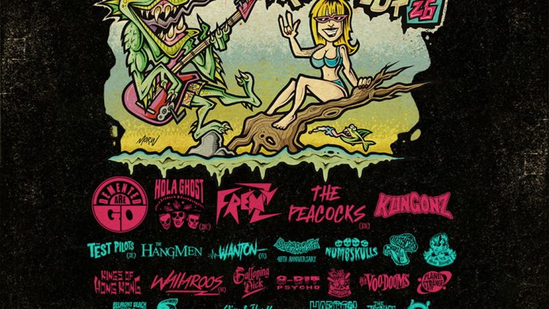 Poster: Psychobilly Freakout 2026 with 8-Bit Psycho +6, London