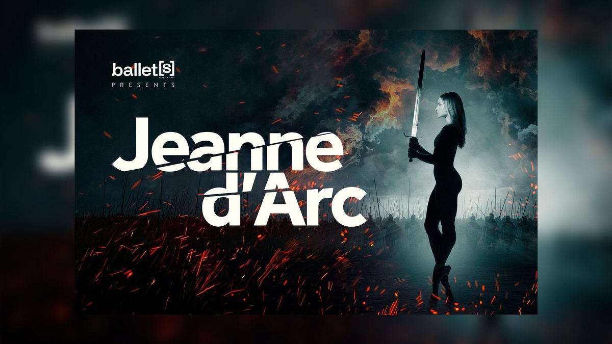 Poster: Jeanne d'Arc by the Glen Lambrecht Ballet, Brussels