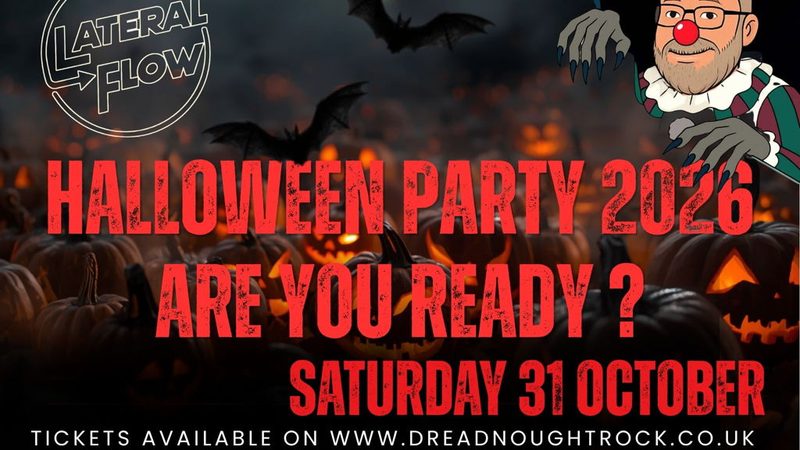 Poster: THE DREAD HALLOWEEN PARTY - LIVE MUSIC & NIGHTCLUB ACTION, Bathgate