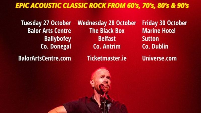 Poster: Mike Massè - DUBLIN Live at The Marine Hotel, Sutton, Dublin