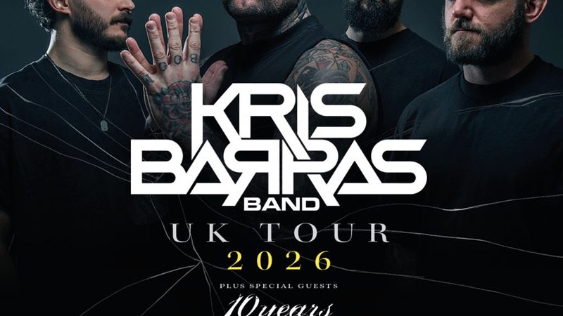 Poster: Kris Barras Band with Divergent Promotions, Cambridge